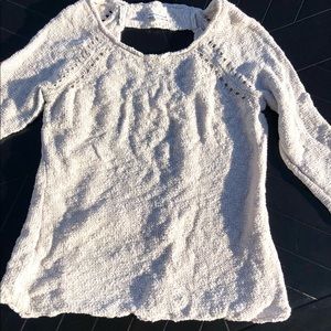 American Eagles Outfitters creamy white sweater Lg